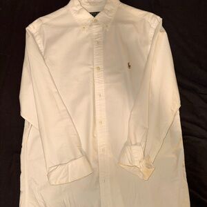 Ralph Lauren Men's Classic White Oxford Shirt